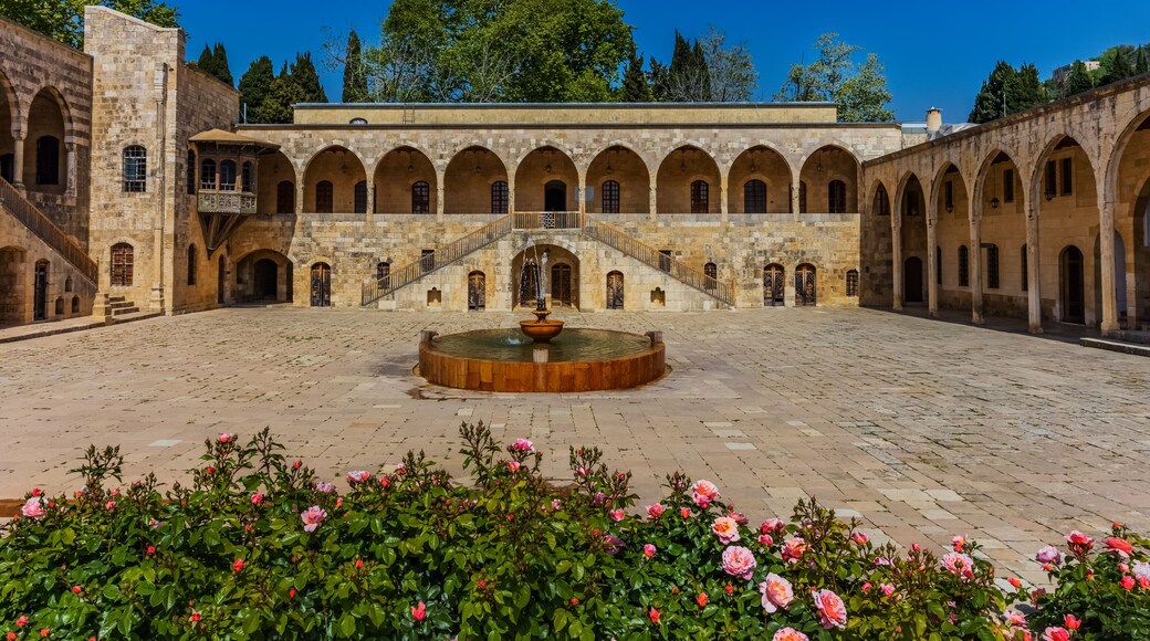 Emir Bachir Chahabi Palace Beit ed-Dine in mount Lebanon Middle east