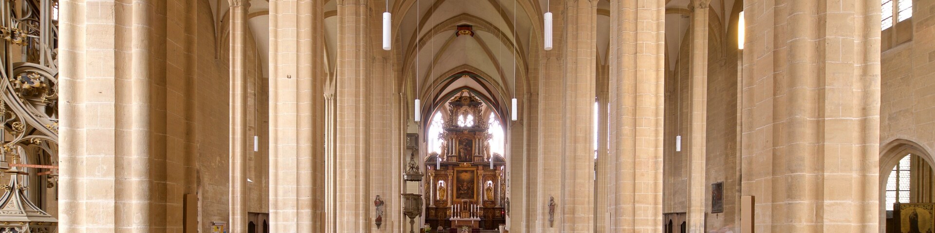 Erfurt featuring heritage elements, interior views and a church or cathedral