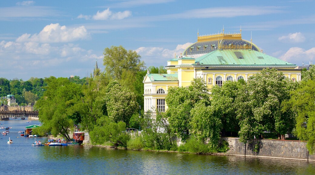 Prague which includes a river or creek