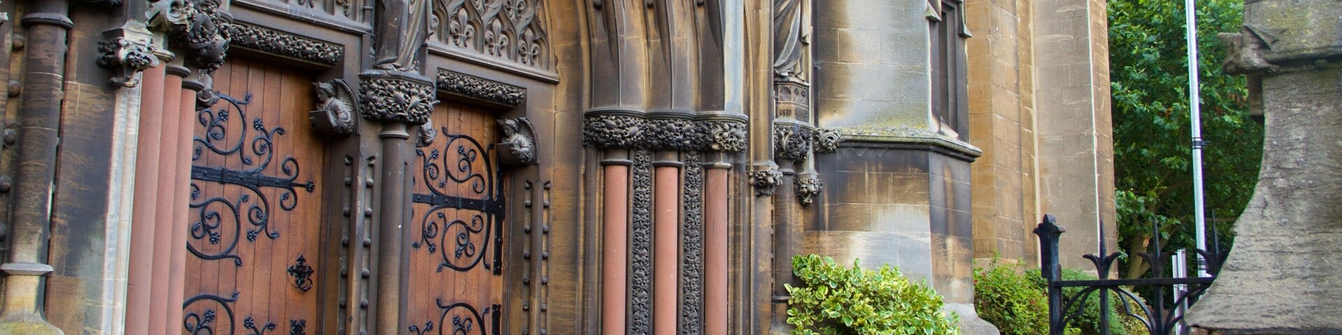 Our Lady and the English Martyrs featuring heritage elements and a church or cathedral