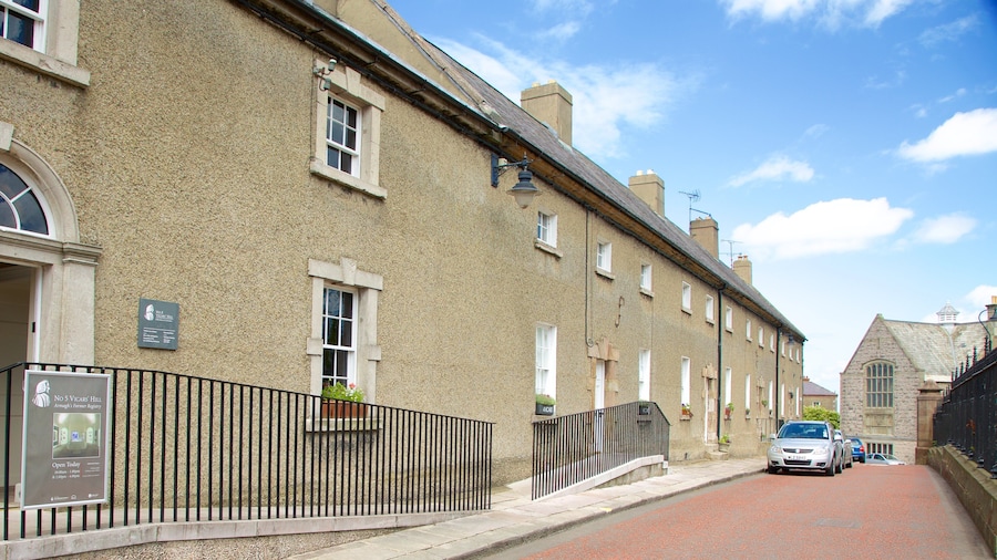 Armagh showing street scenes