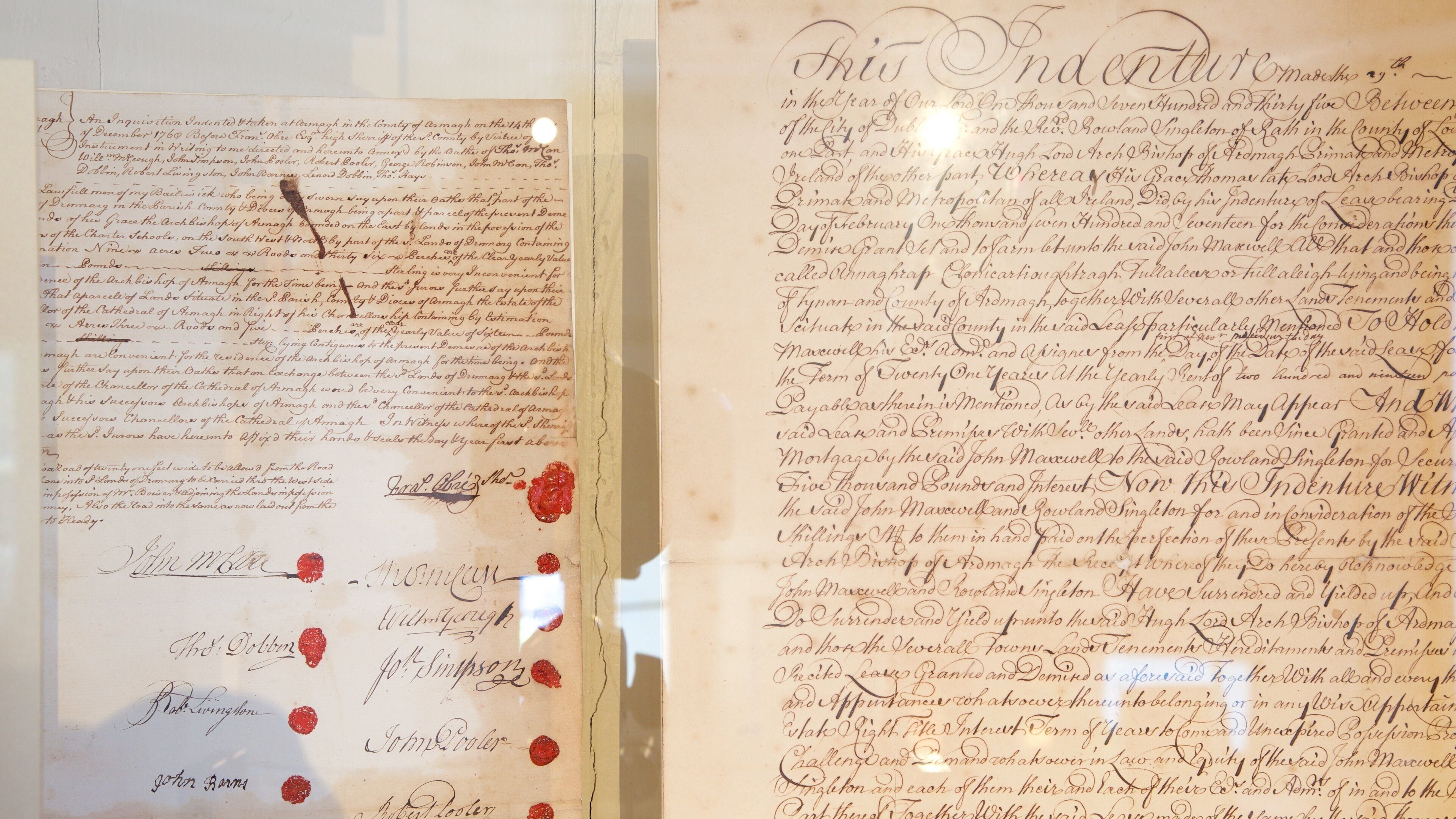 Armagh which includes interior views and heritage elements