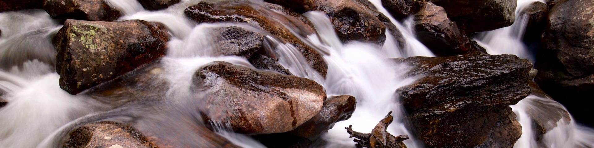Cascade Falls featuring a river or creek