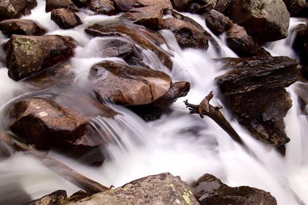 Cascade Falls featuring a river or creek