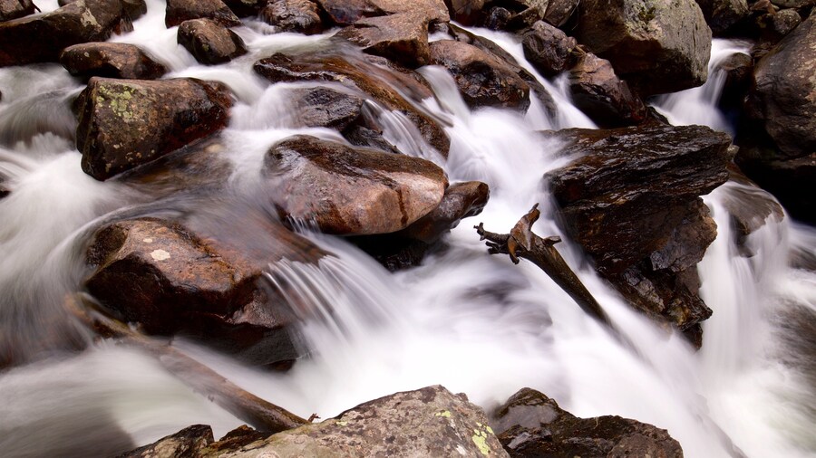 Cascade Falls featuring a river or creek