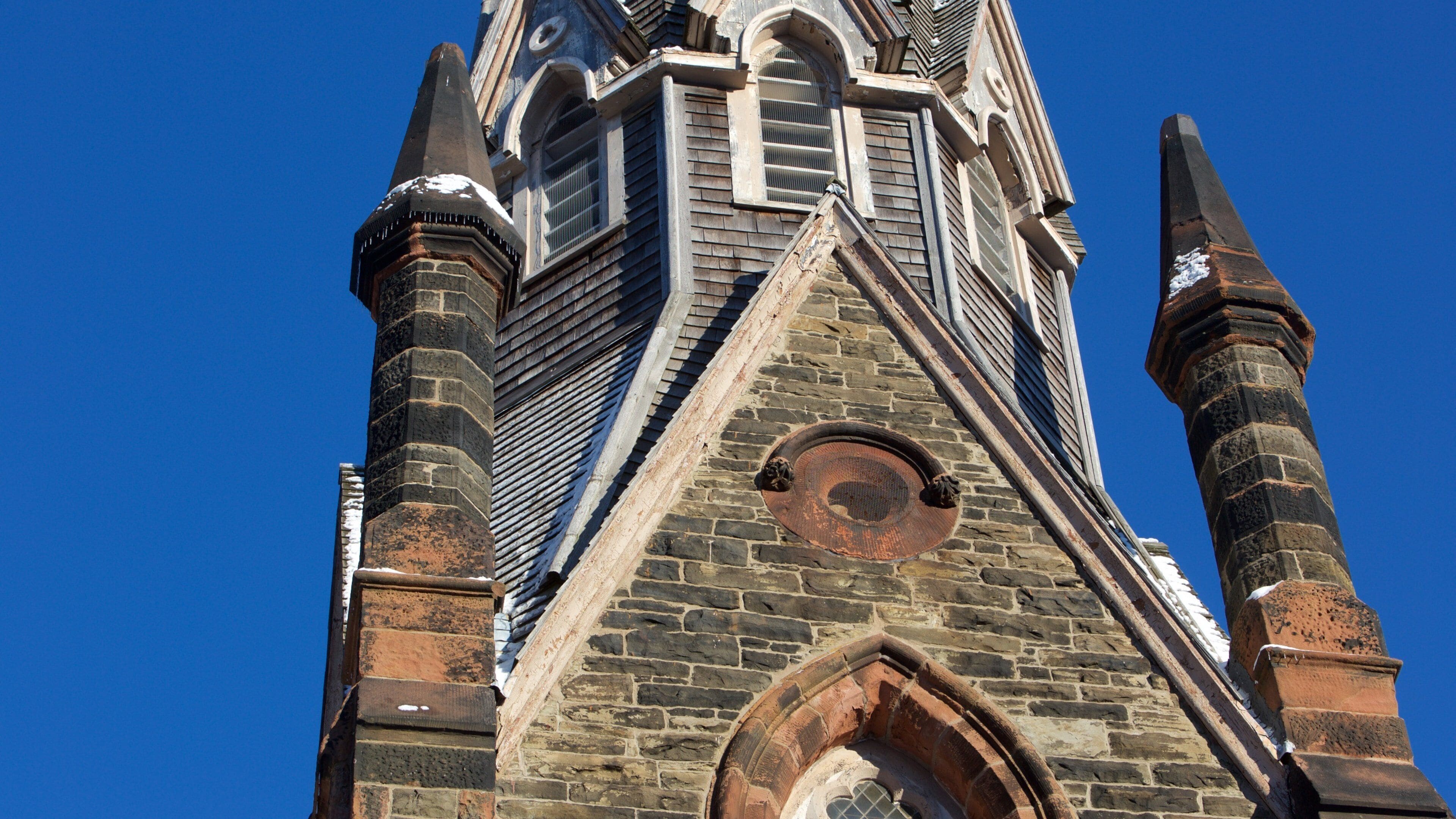 Charlottetown featuring snow and a church or cathedral