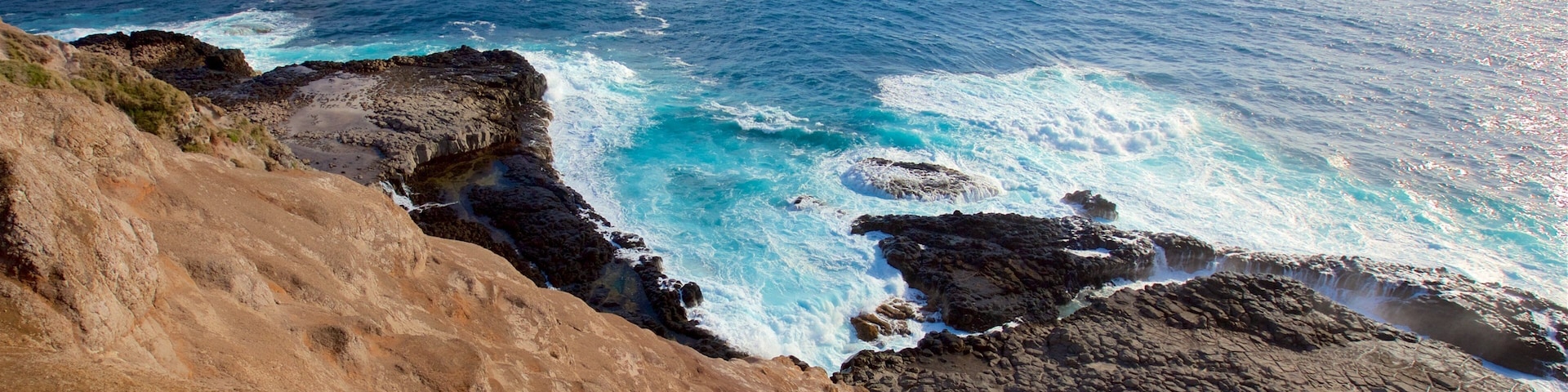 Ilha Norfolk caracterizando paisagens litorâneas e litoral rochoso