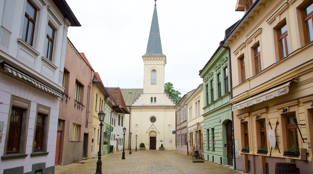 Kosice mettant en vedette église ou cathédrale et scÚnes de rue