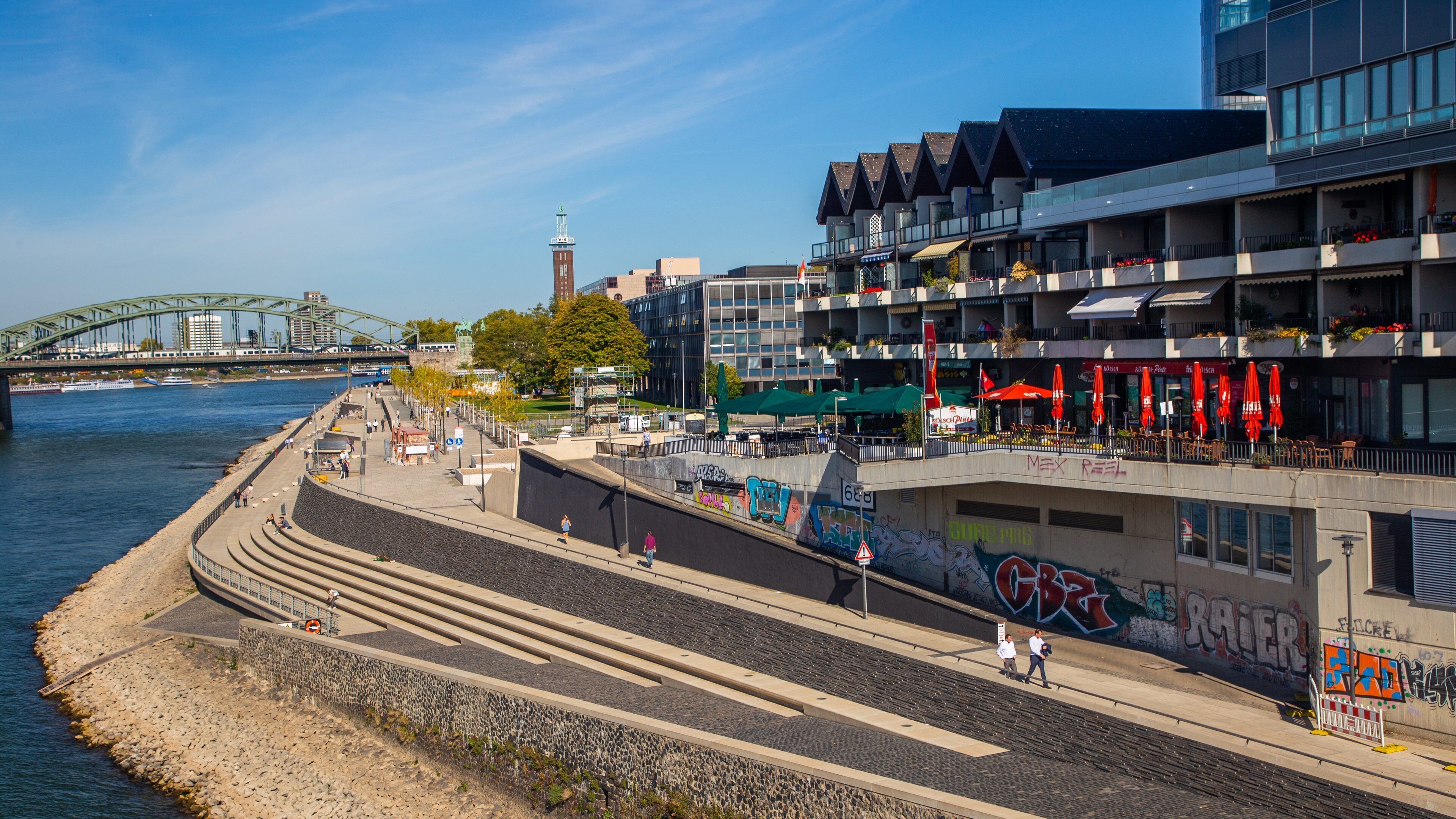 Cologne which includes a river or creek