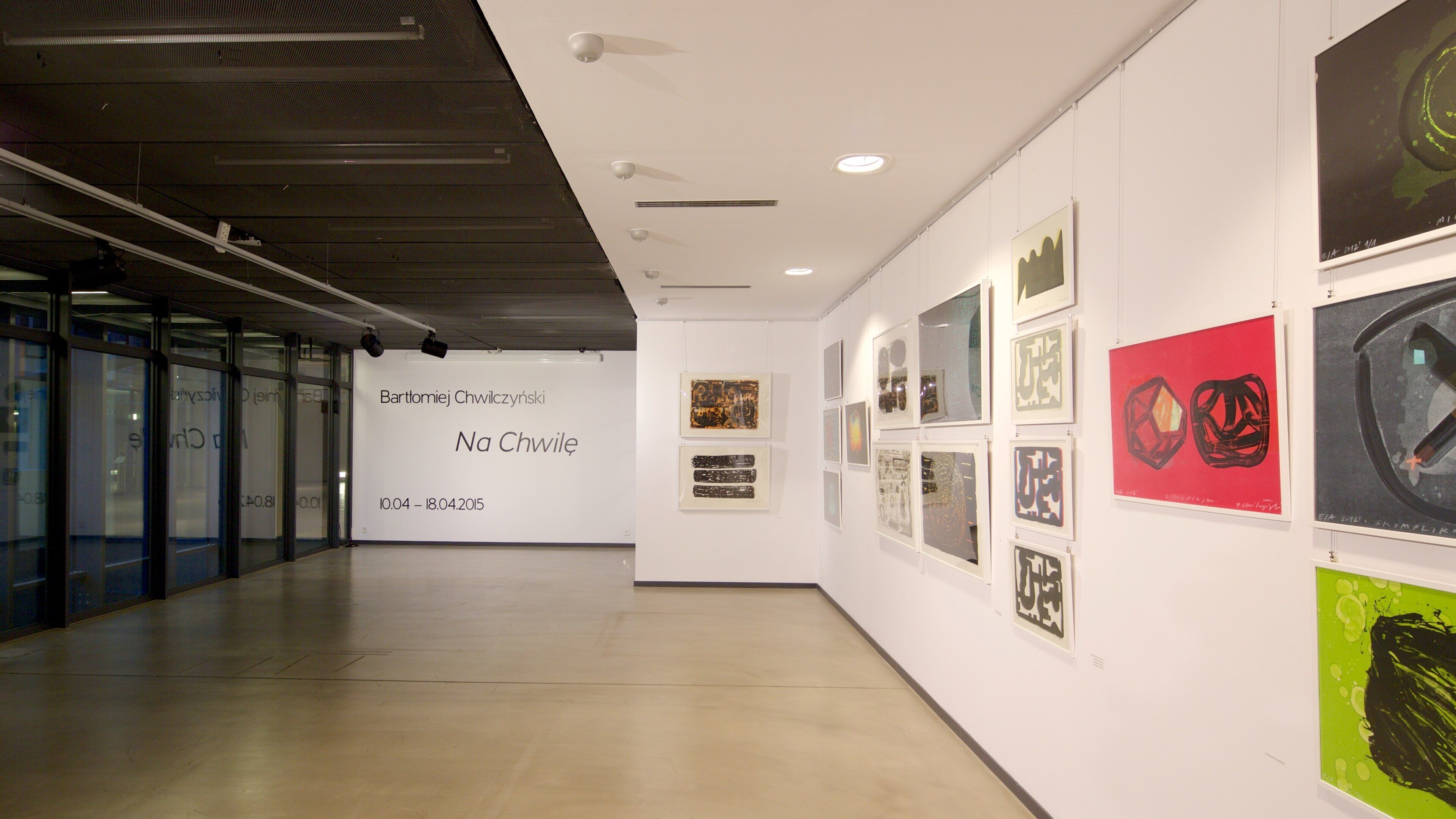 Krakow which includes interior views and art