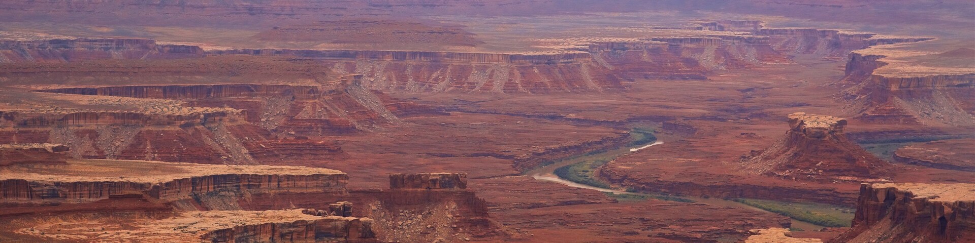 Green River Overlook which includes landscape views and a gorge or canyon