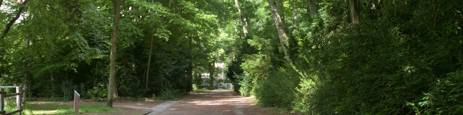 Frankfurt mit einem Garten