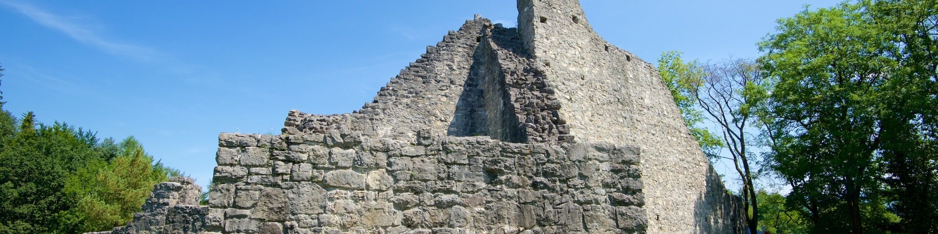 Liechtenstein showing heritage elements and building ruins