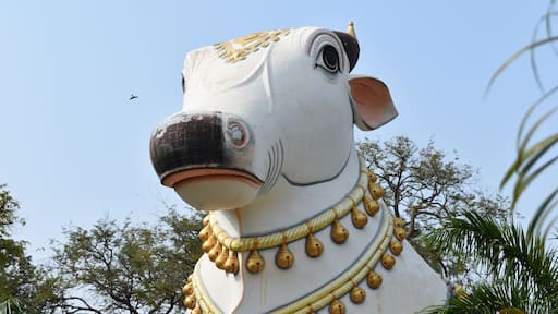 Mahanandeswara Swamy Temple sculpture in Nandyal, India
