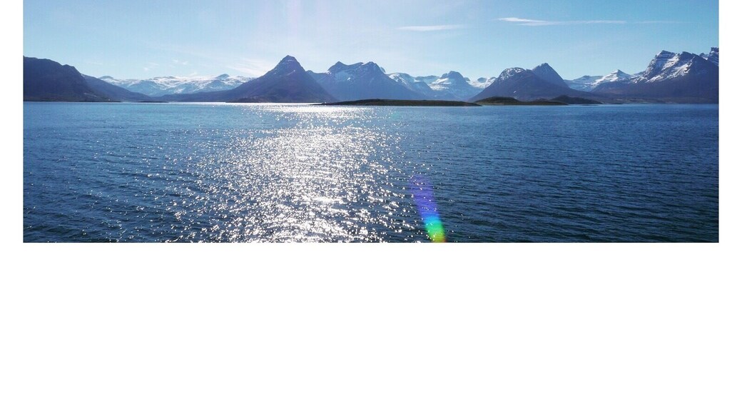 Sailing along the Norwegian coast and discovering the fjords. #BVSBlue