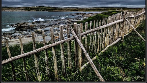 While staying at Landwash Lodging in Joe Batt's Arm, we drove over to Tilting where I found these wonderful fences along the shore. #Hiking