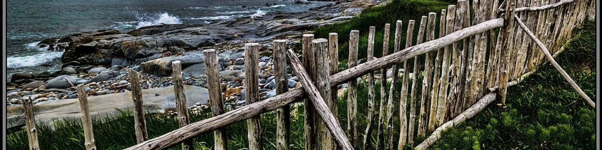 While staying at Landwash Lodging in Joe Batt's Arm, we drove over to Tilting where I found these wonderful fences along the shore. #Hiking