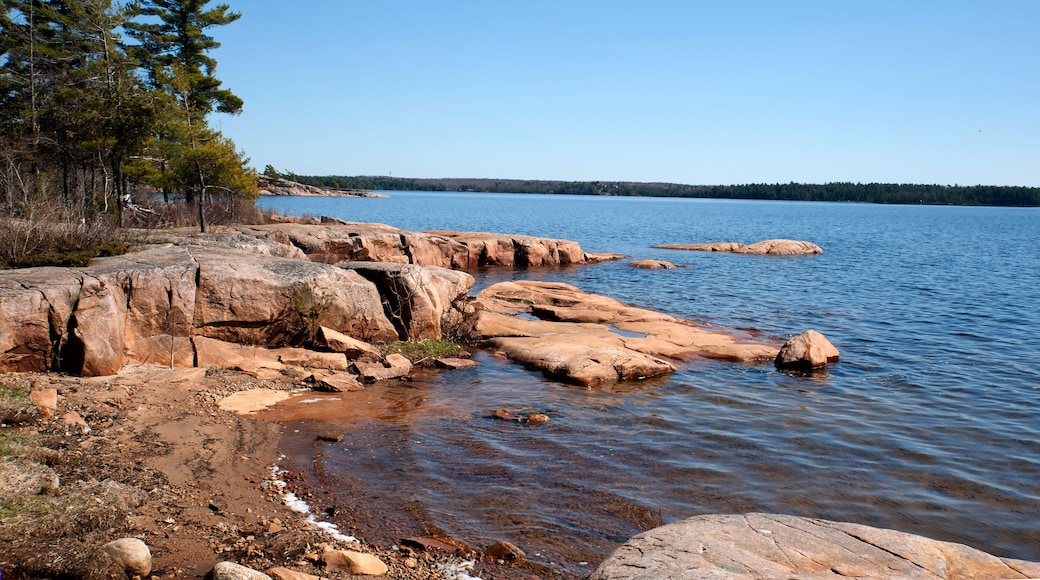 Beautiful rugged Georgian Bay Landscape in Ontario, canada