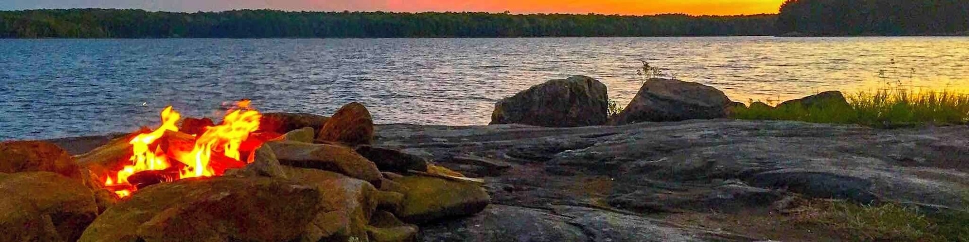 Summer night campfire in one of my favourite places
#sunset #lake #campfire #canadianshield #ontario #canada