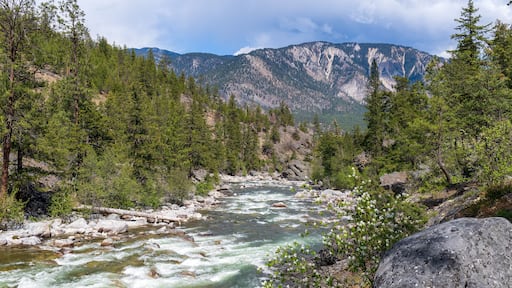 The Stein River in early spring, British Columbia, Canada