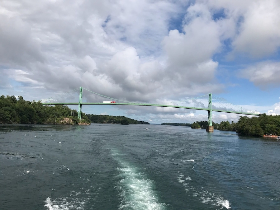 This bridge is connecting Canada and USA.