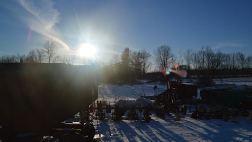 Wandering a wintered farm on a brisk day in February, watching the clouds go by and the old machines rust.
There are lots of quaint little towns in Ontario worth exploring :)
#Travel #RTW #Wanderlust #Canada #Ontario #Farms