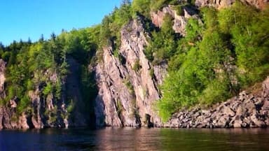 Off the trail at Bon Echo Provincial Park