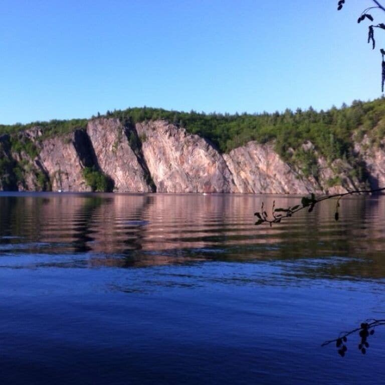 Off the trail at Bon Echo Provincial Park