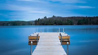 Dock at Bob Lake, Minden, Ontario