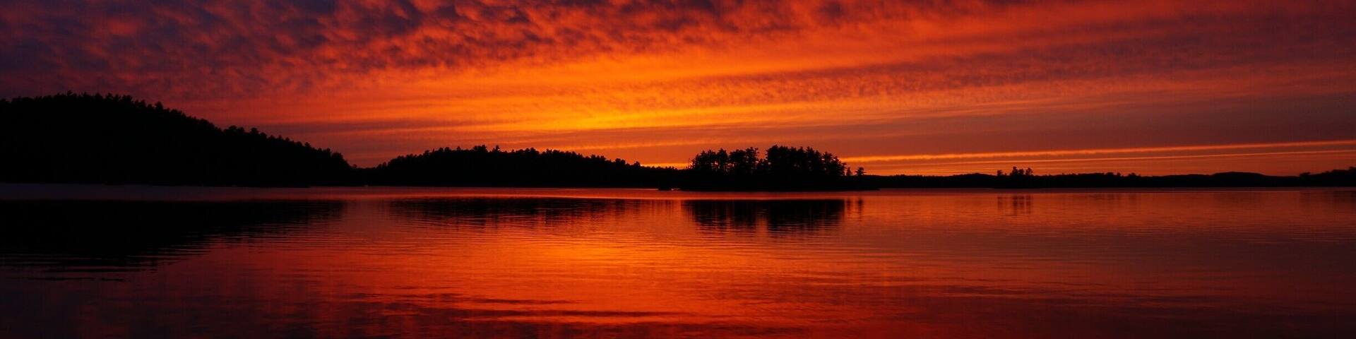 What a spectacular sunset we had last night while camping! This picture has not been altered or photo shopped in any way. These are natures true colors! #colorful