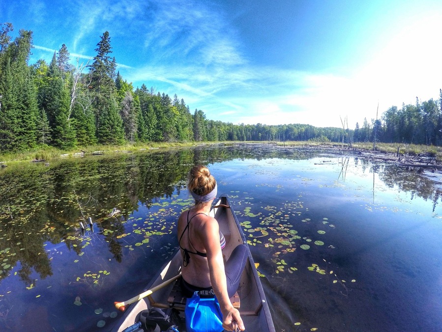 Canoe camping near Lac Poisson Blanc, QC, about an hour north of Ottawa, Ontario. Such a beautiful place!