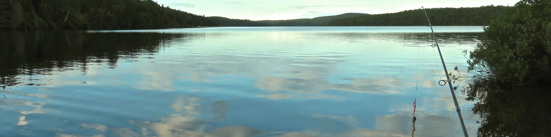 5pm fishing time, with some ultra rad cloud reflections. #EndlessSummer