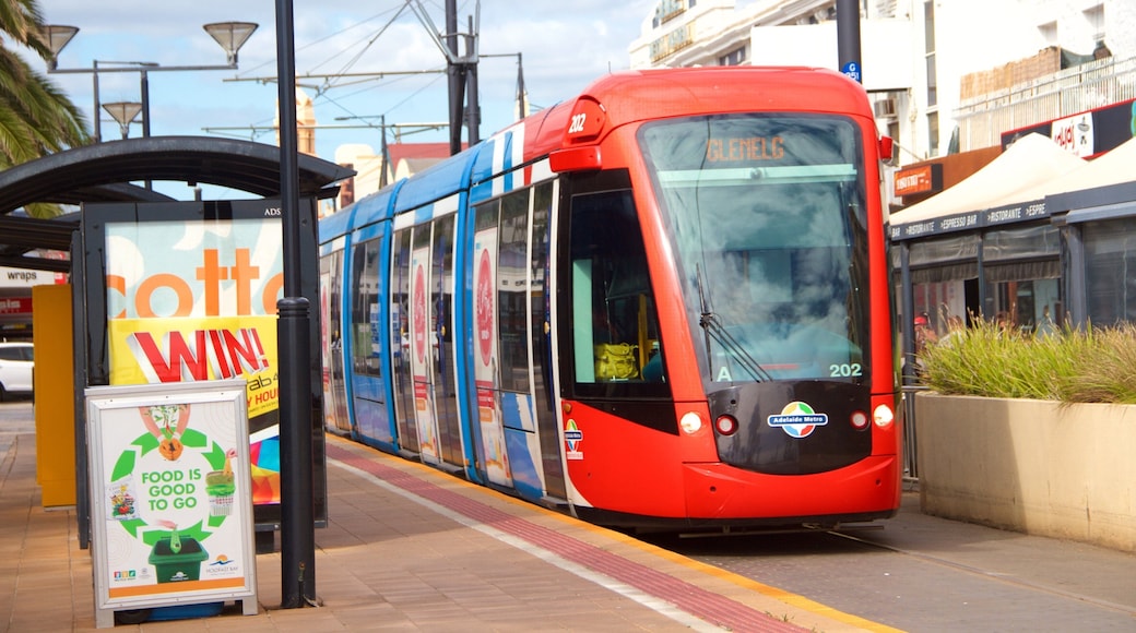 Adelaide som viser cbd, by og skilt