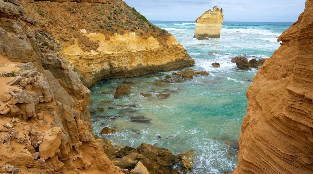 Warrnambool som viser klippelandskap