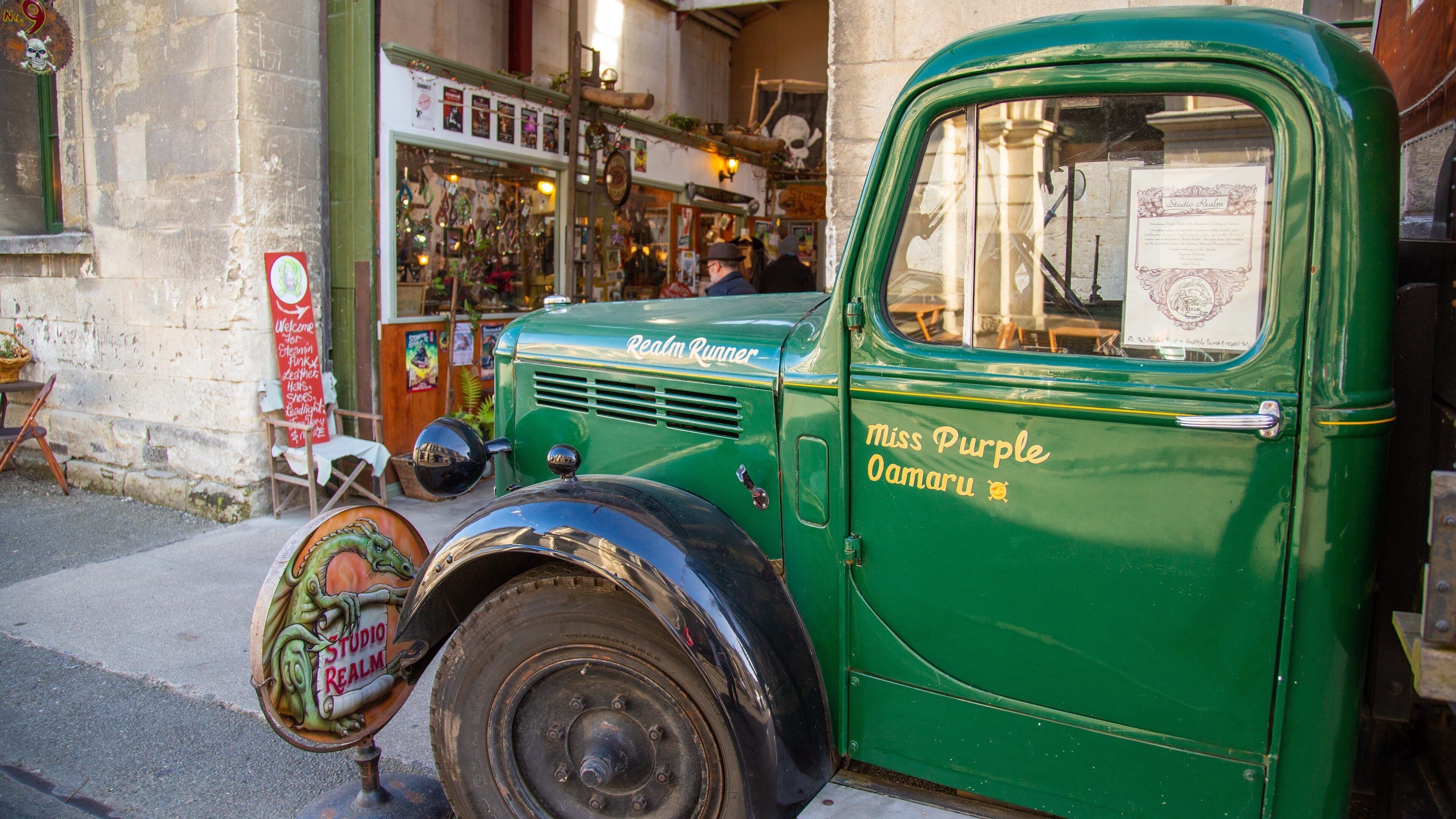 Oamaru Victorian Heritage Precinct showing heritage elements