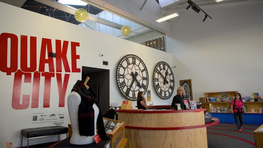 Christchurch which includes signage