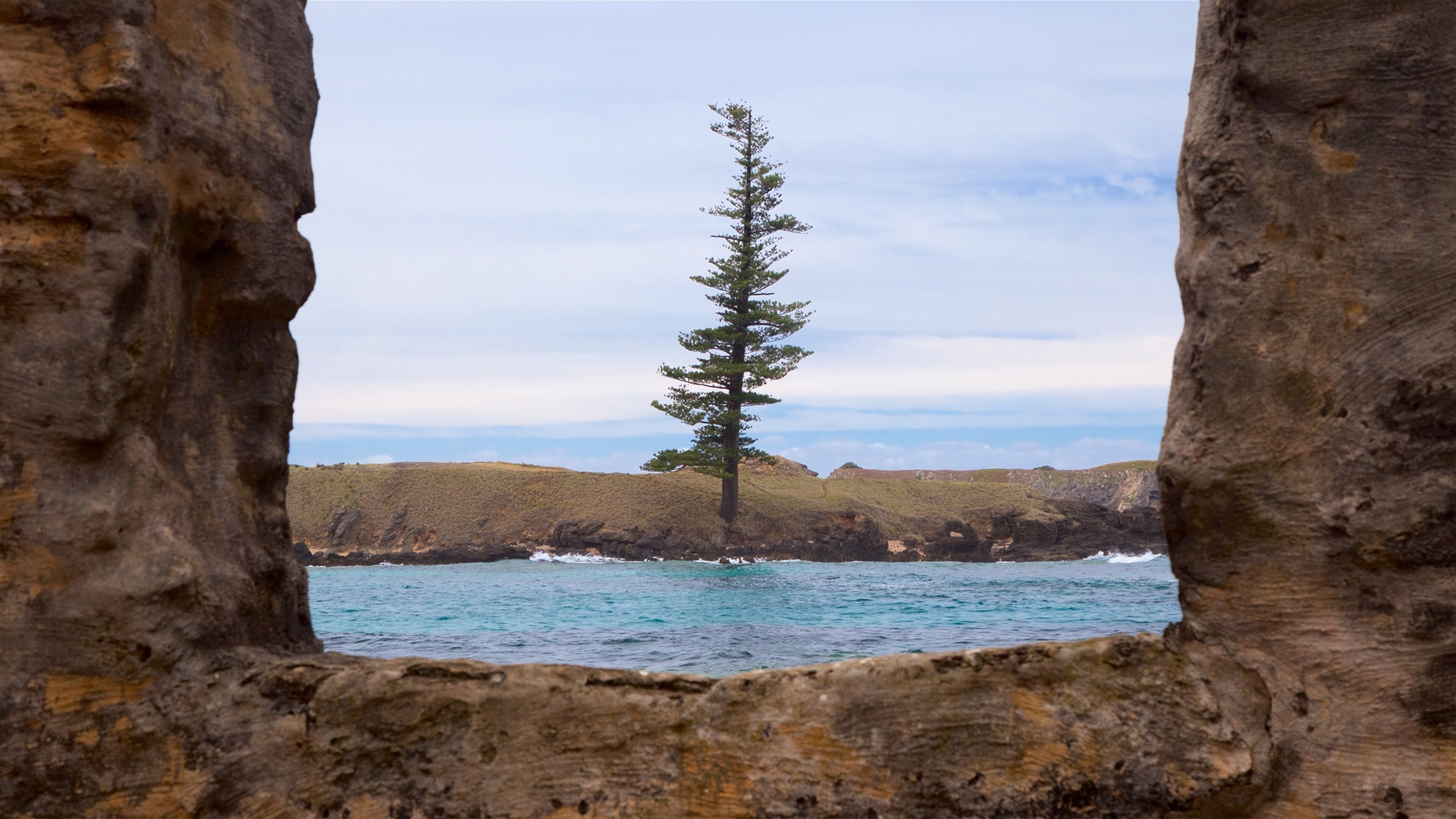 Norfolk Island showing general coastal views