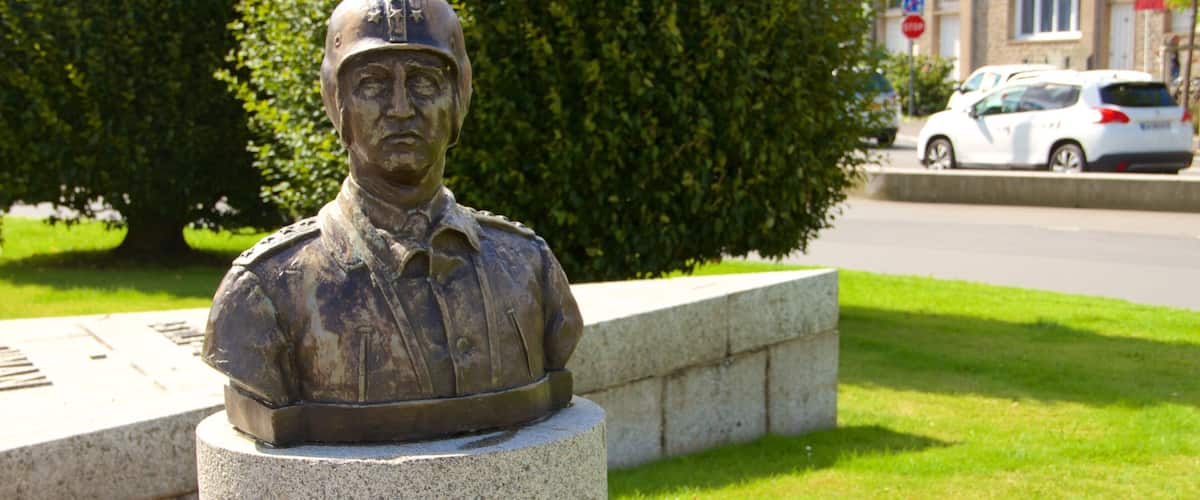 Avranches featuring a statue or sculpture and heritage elements