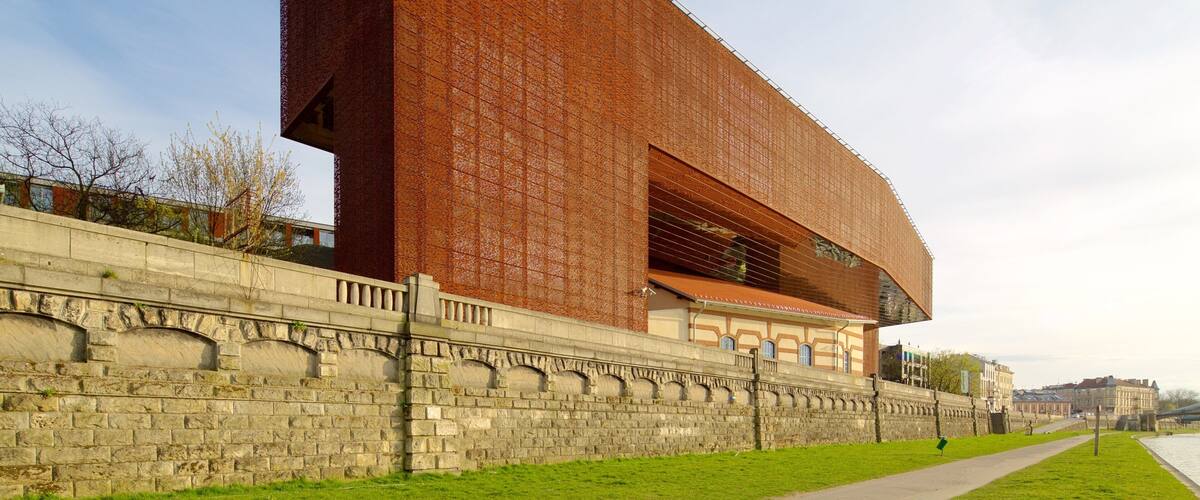 Krakow featuring modern architecture
