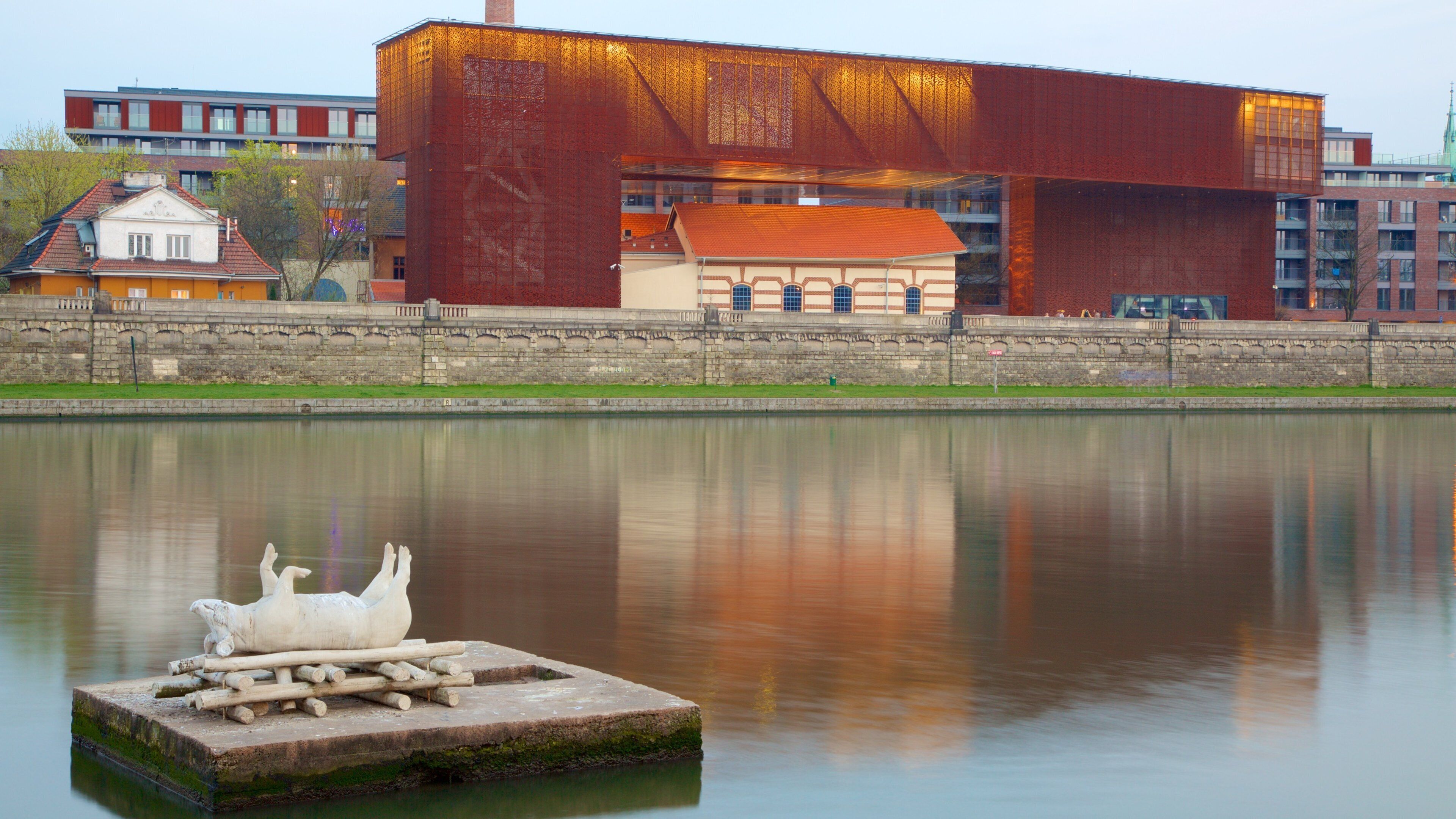 Krakow featuring a river or creek