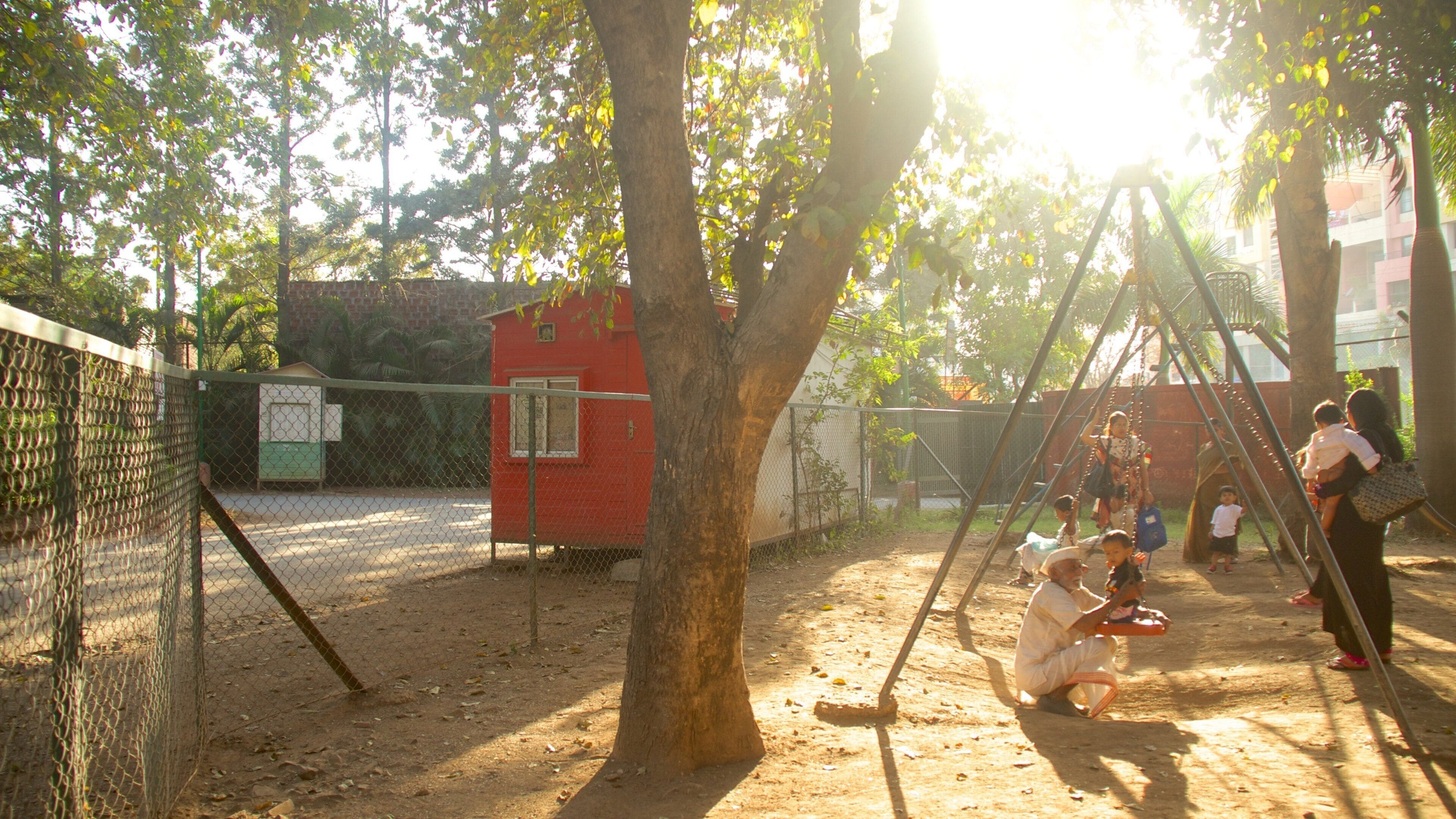 Pune which includes a playground