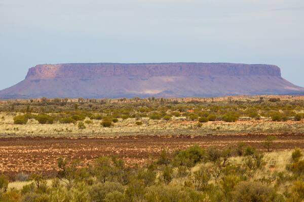 Red Centre welches beinhaltet ruhige Szenerie und WĂŒstenblick