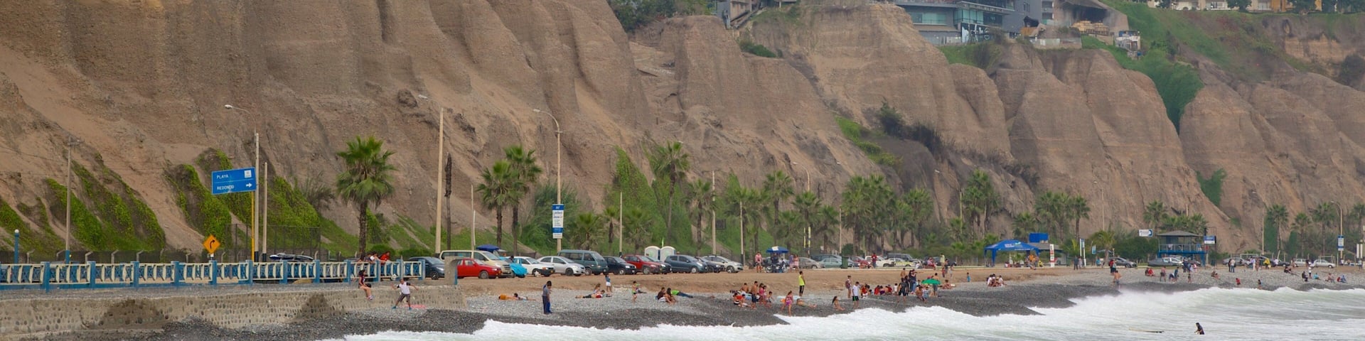 Lima showing rugged coastline