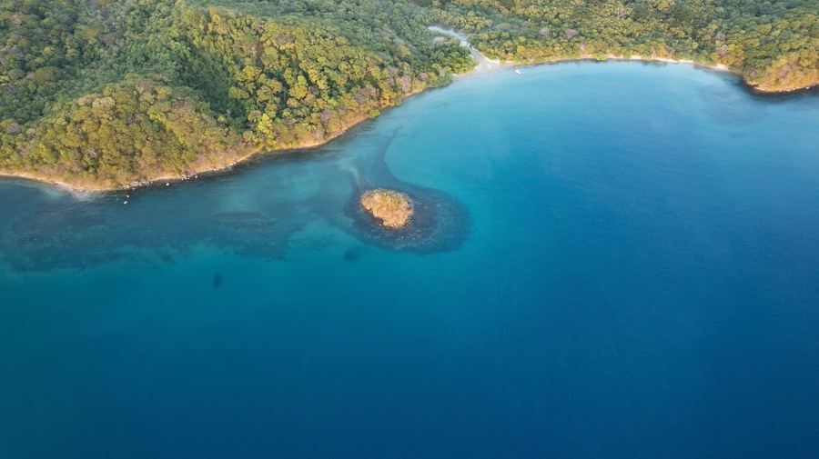 Beach in Guanacaste, Costa Rica.