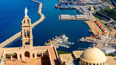 Chapel Santa Cruz fort of Oran, a coastal city of Algeria