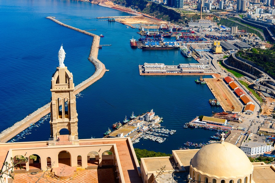 Chapel Santa Cruz fort of Oran, a coastal city of Algeria