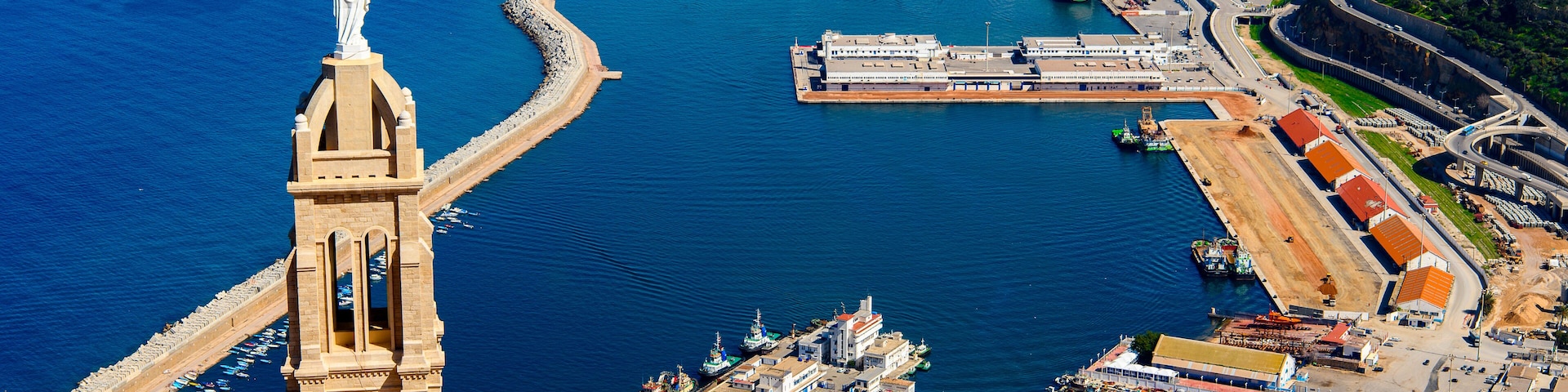 Chapel Santa Cruz fort of Oran, a coastal city of Algeria