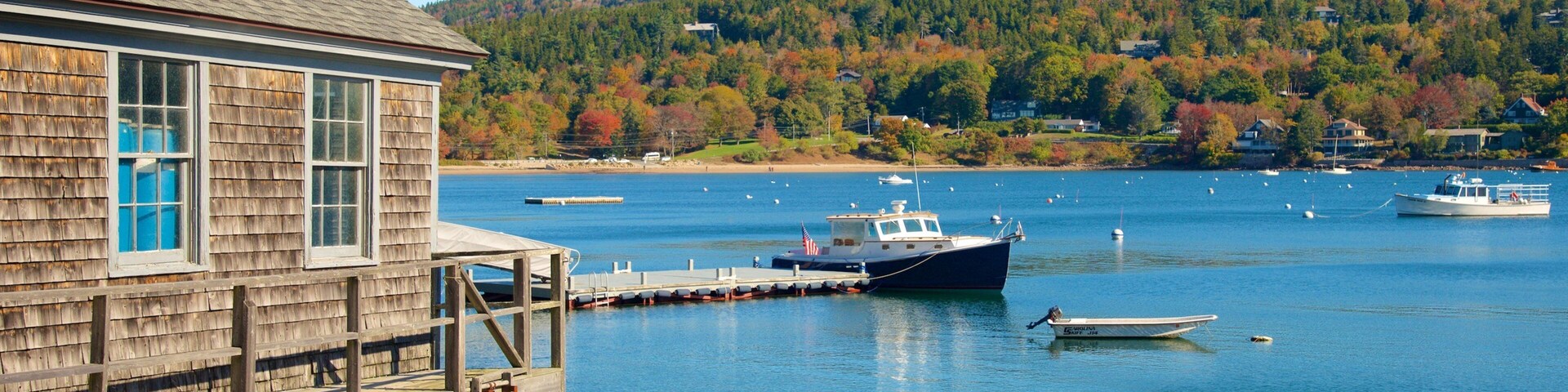 Bar Harbor featuring a bay or harbor