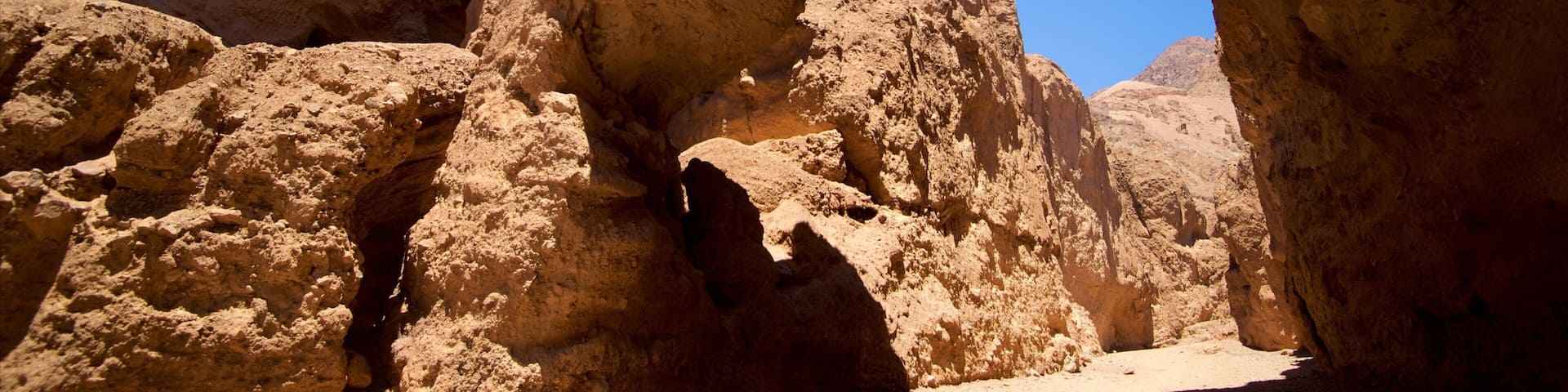 Death Valley featuring a gorge or canyon and desert views