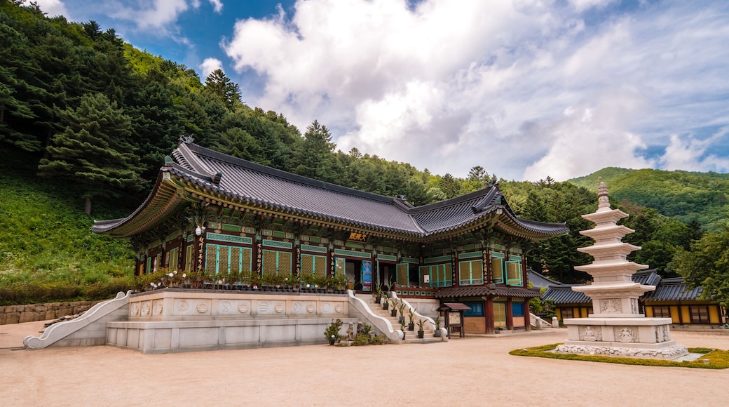 South Korea. Gangwon-do Pyeongchang County Sangwonsa temple